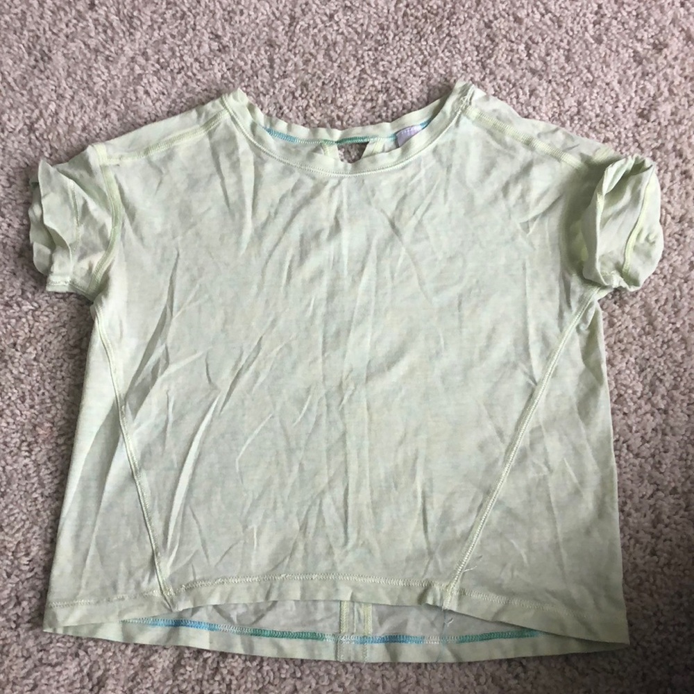 Ivivva short sleeve lime